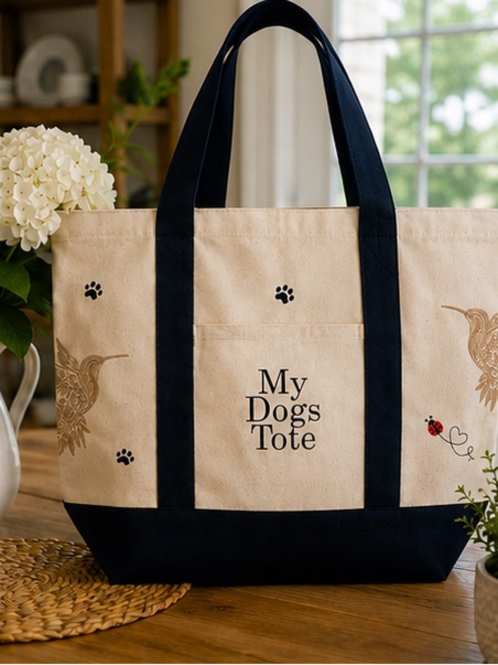 🐶🐾 Dog Tote! Check it out !